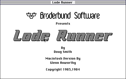 lode runner opening