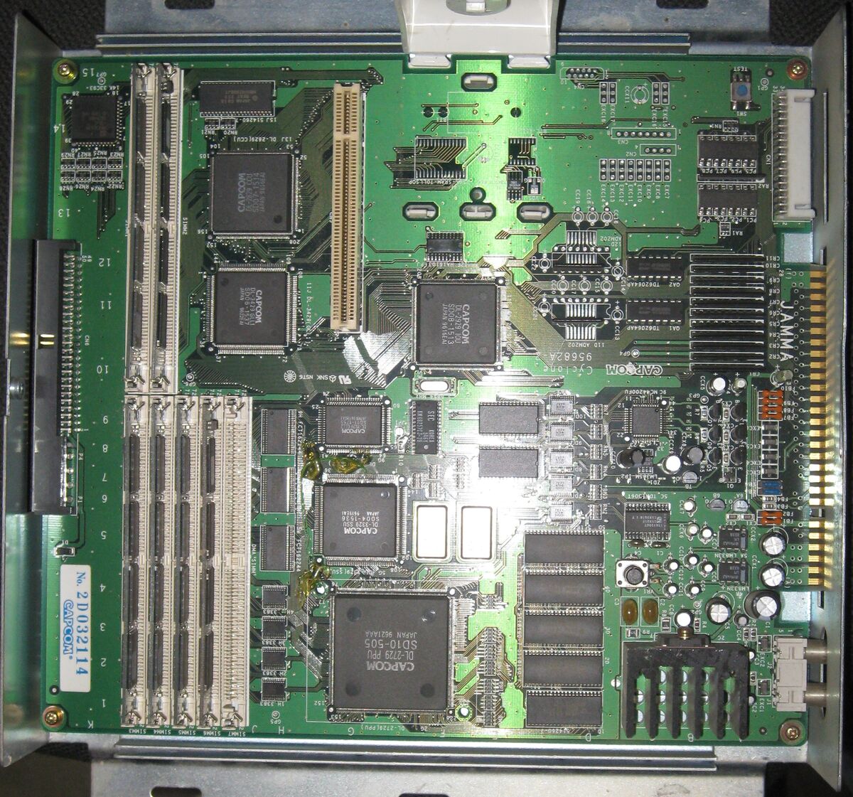 Photo de la carte mère du CP System III (CPS3)