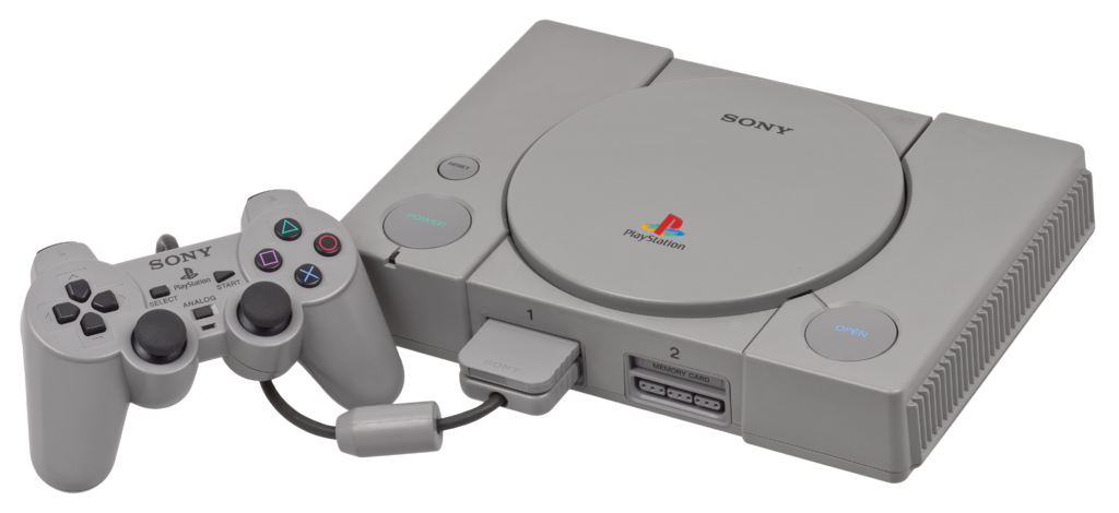 Photo de la première Playstation