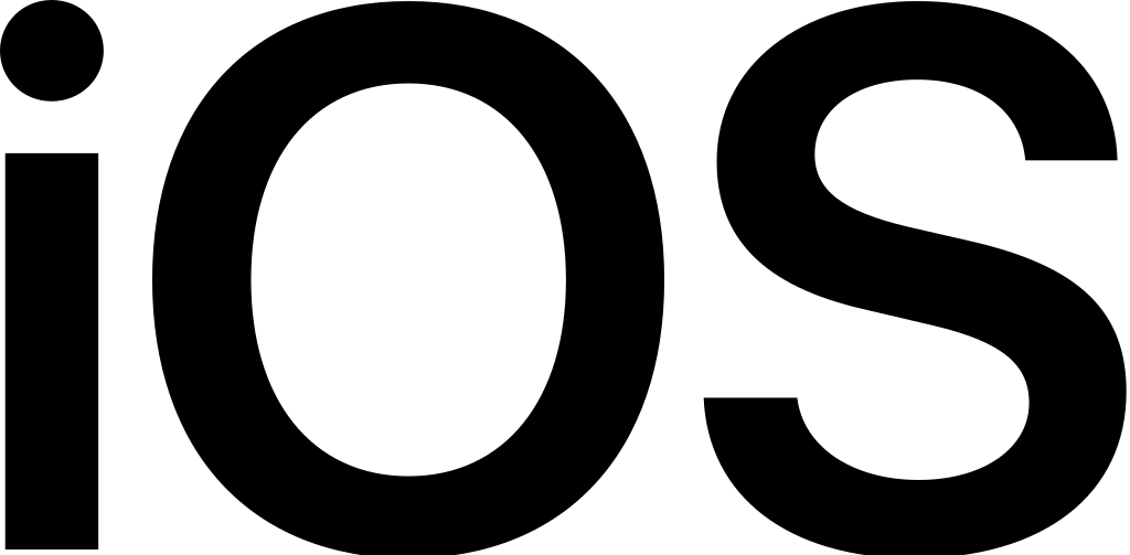 Le logo d'iOS