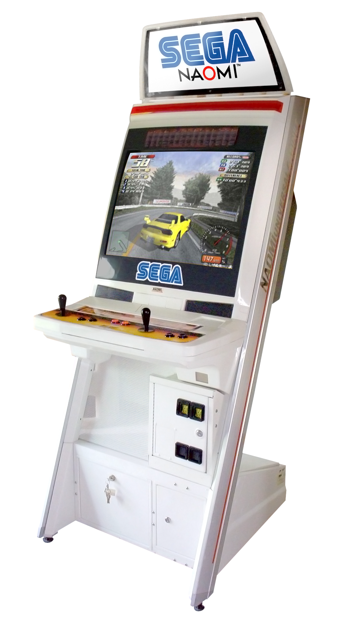 Photo d'une borne Naomi de Sega