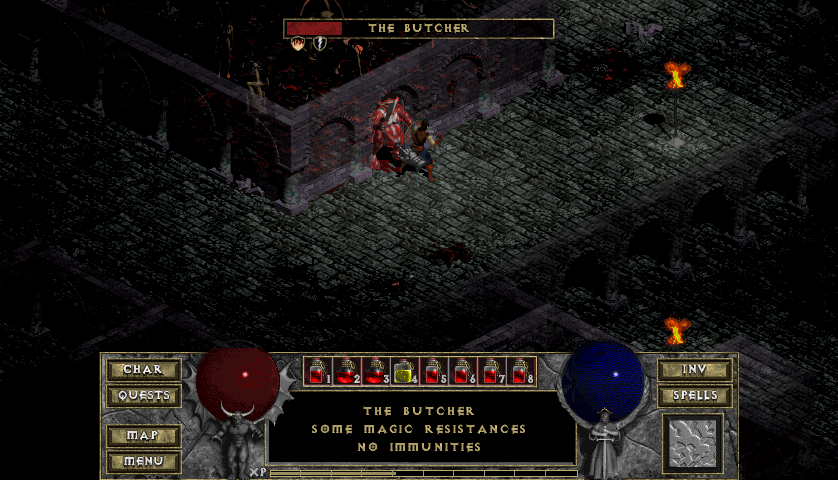 Screenshot de DevilutionX