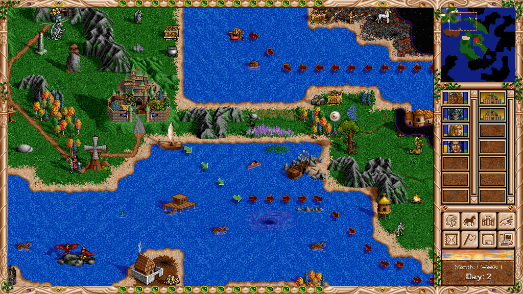 Screenshot de fheroes2