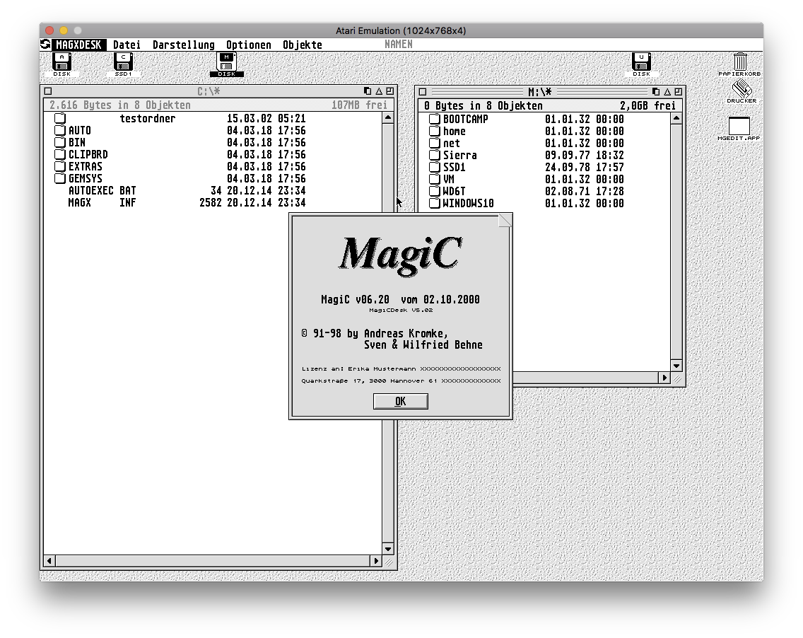 Screenshot d'AtariX