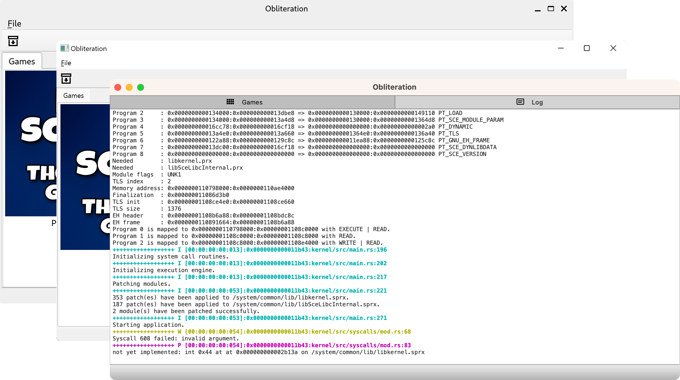 Screenshot d'Obliteration