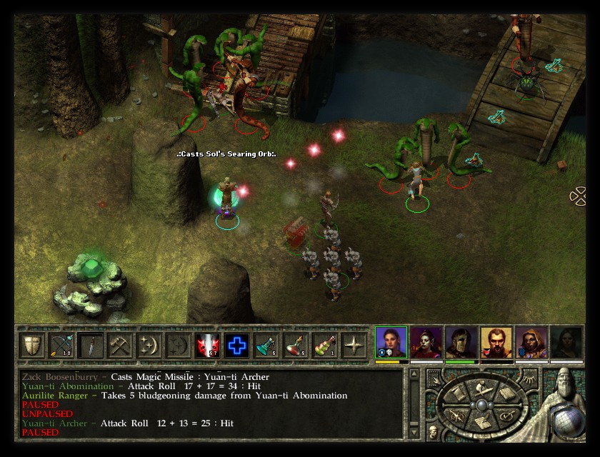 Screenshot de GemRB