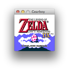 Zelda dans Gearboy