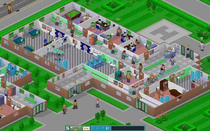 Screenshot de CorsixTH (Theme Park)