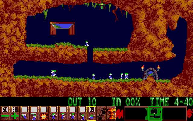Lemmings dans FS-UAE