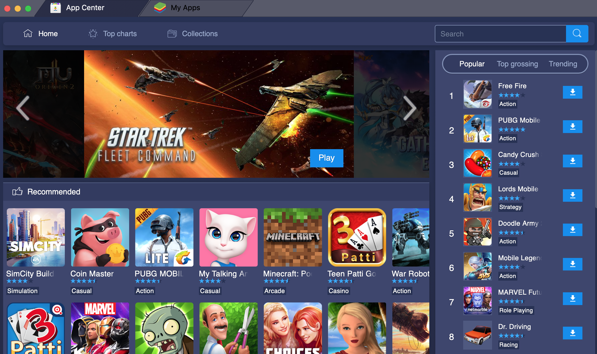 Screenshot de BLueStacks