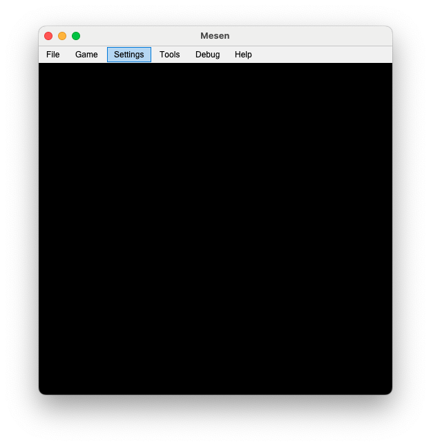 Interface de Mesen2